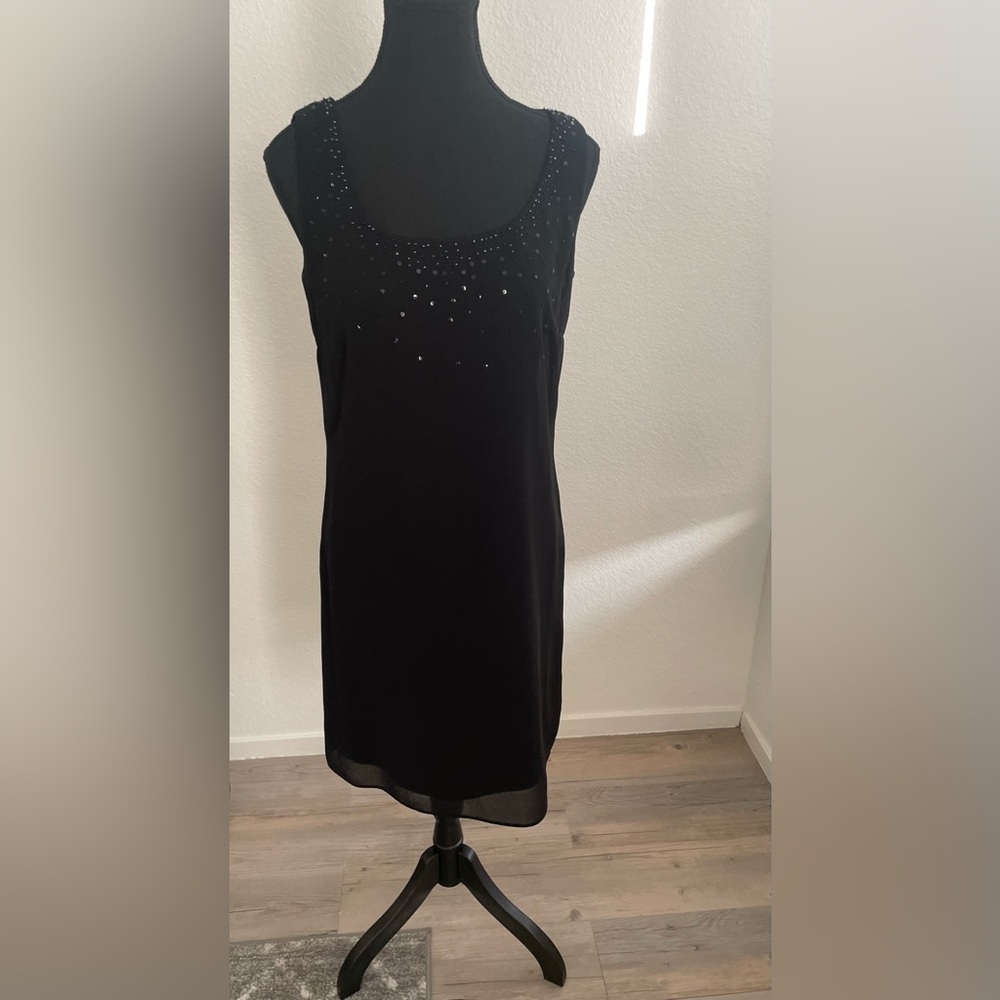 🌸 Positive Attitide Black Dress 2Pc Set